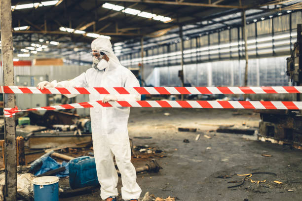 Professional Drug Lab Cleanup technician working in Solon, OH